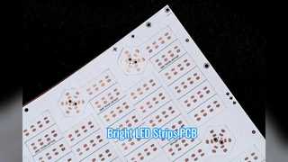 PCB LED flexible para tiras brillantes OSP