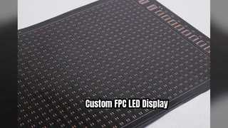 Diseño de PCB con pantalla LED FPC personalizado