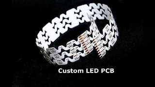PCB flexible personalizado para tiras de LED