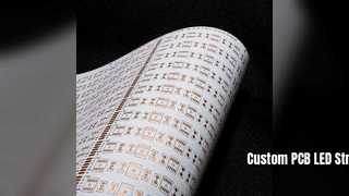 Diseño de tira LED de PCB flexible personalizado