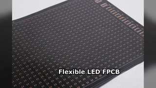 Pantalla LED flexible FPCB Diseño personalizado