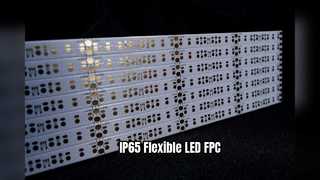 Solución de iluminación flexible IP65 LED FPC 12W