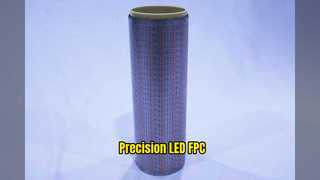 Ancho de línea de la placa de circuito 3mil de la precisión del LED FPC