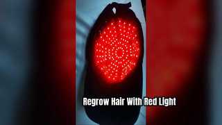 Casco LED rojo para el crecimiento del cabello para cabello más grueso y lleno