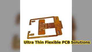 Diseño y fabricación de PCB flexibles ultradelgados personalizados