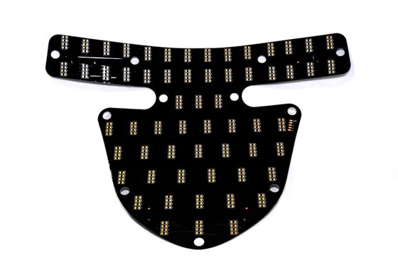 Placa de circuitos impresos flexible de doble capa personalizable con nivel de protección contra incendios V0 para dispositivos médicos y de belleza
