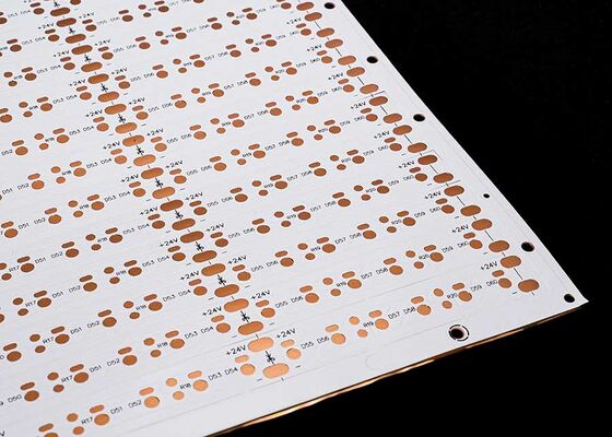 comprar Junta de circuitos impresos Junta de circuitos de LED flexible 2835-60LEDS/PCS 24V Junta de doble cara FPCB para iluminación LED online manufacture