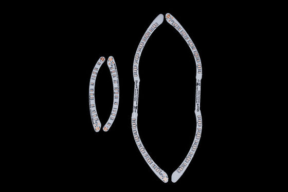 comprar PCB flexible de doble capa con nivel de protección contra incendios V0 y servicios personalizados para gafas de IA y tiras LED online manufacture