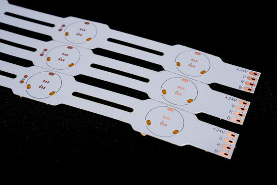comprar Bandas de luz LED personalizadas FPCB Doble Circuito Flexible con nivel de protección contra incendios V0 y diseño personalizable online manufacture