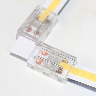 comprar Conector COB de 8MM, impermeable IP25, enchufe y listo, compatible con tiras LED de 24V/12V online manufacture