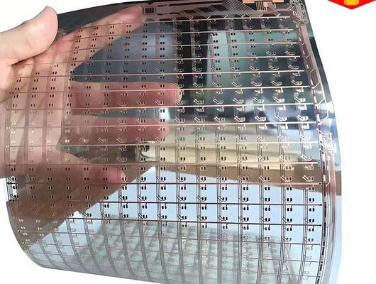comprar Pantalla LED Flexible Transparente con Placa de Circuito de Doble Capa y Nivel de Protección contra Incendios V0 para Fácil Instalación online manufacture