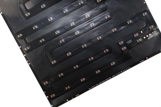 comprar PCB flexible de doble capa personalizado con nivel de protección contra incendios V0 y espesor de 0,25 mm para tiras LED y equipos médicos online manufacture