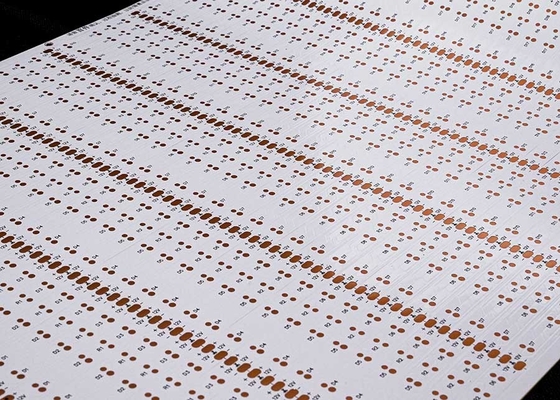 VENTA CALIENTE FPCB 2835, 60led/m, tamaño: 8*503mm, 12V placa de doble cara película blanca FPCB para tira LED FPCB Board