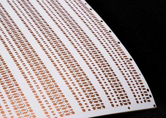 Placa de PCB flexible personalizada para LED 2835 con 60 luces, FPCB de doble cara