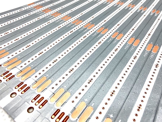 Tarjeta de circuito flexible de banda de luz de COB personalizada FPC de doble cara
