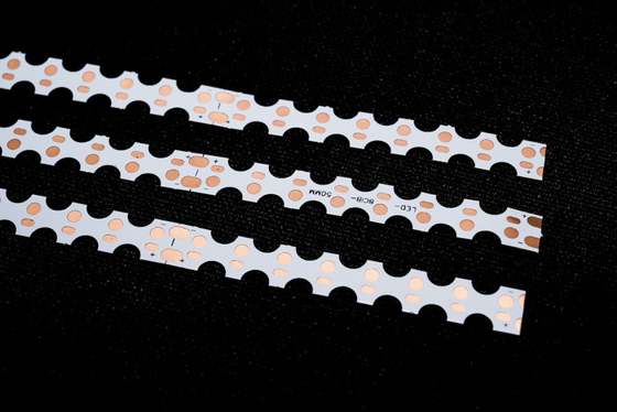 Panel de PCB flexible de doble cara personalizable para lámparas LED tipo S FPC con tablero blanco
