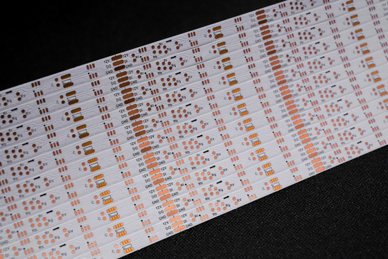 Placa de color mágico RGB 5050 -60leds/M-10*503-12V de doble cara para tira LED FPC