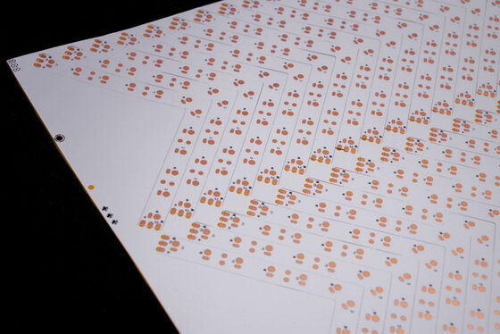 PCB flexible de doble capa con nivel de protección contra incendios V0 y espesor de 0,25 mm para iluminación LED