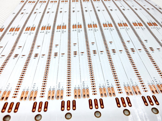 Precisión Flexible de PCB de doble cara de iluminación LED de la placa de circuito