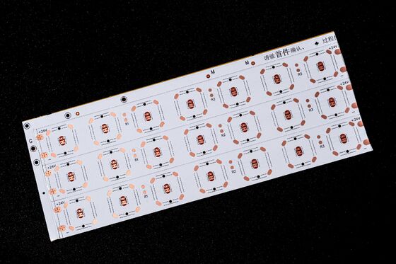Placa de Doble Capa LED PCB Flexible con Antioxidante OSP y Nivel de Protección contra Incendios V0 para Tiras LED