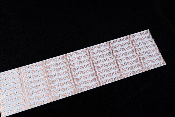 Placa de Circuito Flexible Doble Capa LED FPC con RGBW de 4 Chips - Placa de Circuito Impreso Flexible Personalizable