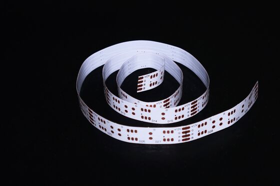 2835 LUZ LED 12V FPCB LED flexible con película blanca de doble cara para placa de circuito de banda LED